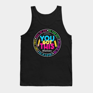 Teacher Testing Day You Got This Test Day Rock The Test T-Shirt Tank Top